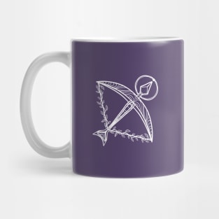 Zodiac sign set - Sagittarius - Arrow Mug